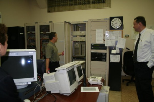 Server Room, can take over control of ISS if required