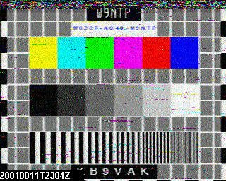 test pattern via ao-40